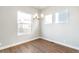 Bright dining room with hardwood floors and lots of natural light at 21127 E 62Nd Dr, Aurora, CO 80019