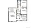 Second floor plan featuring an owner's retreat, bathroom, utility, and two bedrooms at 21127 E 62Nd Dr, Aurora, CO 80019