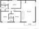 Floor plan featuring the layout of the second floor, including the bedrooms, closets and Gathering room at 9633 Fox Valley Dr, Morrison, CO 80465