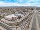 Aerial view of a large Extra Space Storage facility, showcasing its proximity to a major highway and surrounding neighborhoods at 677 Vrain St # 10, Denver, CO 80204