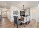 Elegant dining room featuring a wooden table, comfortable seating, and stylish decor creating an inviting atmosphere at 1282 Eldorado Dr, Superior, CO 80027