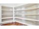 Spacious walk-in pantry with ample shelving, offering plenty of storage space in a well-organized design at 12340 Syracuse St, Thornton, CO 80602