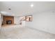 Finished basement with a fireplace at 3335 S Verbena Ct, Denver, CO 80231