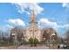 View of the Colorado State Capital Building under a partly cloudy blue sky at 1390 N Emerson St # 106, Denver, CO 80218