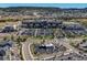 Aerial view of the medical complex with parking, and surrounding neighborhood at 1280 Gentle Rain Dr, Castle Rock, CO 80109