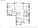 Floor plan depicting the layout of second floor, showing bedrooms and bathrooms at 1280 Gentle Rain Dr, Castle Rock, CO 80109