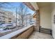 Balcony view showcasing the surrounding neighborhood at 125 E 11Th Ave # 2, Denver, CO 80203