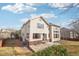 Charming home featuring a spacious backyard with a concrete patio, perfect for outdoor enjoyment at 5352 Brookside Dr, Broomfield, CO 80020