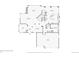 Detailed first floor plan showcasing the layout of the kitchen, living room, and utility room at 5352 Brookside Dr, Broomfield, CO 80020