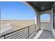 Balcony offering panoramic views of the flat prairie landscape at 12450 Watkins Rd, Hudson, CO 80642