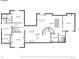 Basement floor plan layout at 12450 Watkins Rd, Hudson, CO 80642
