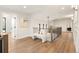 Hallway with hardwood floors and a view of the home interior at 3147 Juniper Ct, Golden, CO 80401