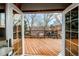 View of the deck from inside at 6066 S Monaco Way, Centennial, CO 80111