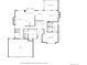 Simplified main floorplan showcasing key areas like kitchen, primary bedroom, and garage at 5951 S Akron Way, Greenwood Village, CO 80111