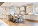 Spacious kitchen with a large island, marble countertops, and stainless steel appliances at 2260 S Jackson St, Denver, CO 80210
