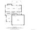 First floor plan featuring a living room, kitchen, dining area, laundry, bath, foyer, hall, garage, and patio at 2976 Open Sky Way, Castle Rock, CO 80109