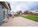 Concrete patio area perfect for outdoor seating and relaxation with fenced backyard at 18472 E Atlantic Dr, Aurora, CO 80013