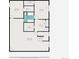 Floor plan displays the layout of the Gathering room, bedrooms, bathrooms, and walk-in closets at 2931 W 20Th Ave, Denver, CO 80211