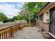 Charming front porch featuring a wooden bench and views of the peaceful street at 800 Mesa Ct, Broomfield, CO 80020