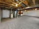 Unfinished basement area with HVAC and water heater at 9437 E 108Th Dr, Commerce City, CO 80640