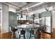 Modern kitchen with granite countertops and stainless steel appliances at 1401 Wewatta St # 1006, Denver, CO 80202