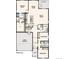 Main Level floor plan showing the layout of the owner's suite, kitchen, great room and bedrooms at 14390 Heritage Dr, Mead, CO 80504