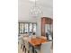 Dining room with stainless steel refrigerator in view, and a dining table at 1290 S Lininger Dr, Golden, CO 80401