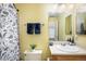 Well-lit bathroom with a single vanity offers a clean and functional space at 6251 Willow Ln, Boulder, CO 80301
