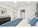 Spacious bedroom with a walk-in closet and minimalist decor offering a calm, relaxing ambiance at 5128 W 26Th Ave # 207, Denver, CO 80212