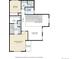Second floor plan with primary bedroom, sitting room, and ensuite bath at 9592 Firenze Way, Highlands Ranch, CO 80126