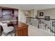 Dedicated home office space with custom built-ins and plenty of room for work and creativity at 9592 Firenze Way, Highlands Ranch, CO 80126