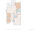 Detailed first floor plan showing layout of bedrooms, bathrooms, kitchen, and living areas at 17670 W 94Th Dr, Arvada, CO 80007