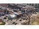 Aerial view of local restaurants showing the community's access to social spots and vibrant street life at 4072 W 17Th Ave, Denver, CO 80204