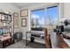 Bright home office featuring a large window with scenic views and modern décor at 4072 W 17Th Ave, Denver, CO 80204