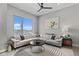 Bright living room featuring a large window, comfortable seating and modern decor at 4072 W 17Th Ave, Denver, CO 80204