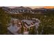 Luxury home with mountain views in snowy setting at 127 Windwood Cir, Breckenridge, CO 80424