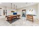Game room featuring a pool table, foosball, and ping pong at 127 Windwood Cir, Breckenridge, CO 80424