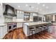 Gourmet kitchen with large island and stainless steel appliances at 127 Windwood Cir, Breckenridge, CO 80424