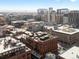 Expansive city views showcase the urban landscape of the building's desirable neighborhood and surrounding buildings at 1792 Wynkoop St # 508, Denver, CO 80202