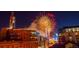 Breathtaking city view at night showcasing a dazzling fireworks display over historic buildings at 1792 Wynkoop St # 508, Denver, CO 80202