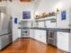 Updated kitchen with stainless steel appliances, sleek countertops, and stylish fixtures at 1792 Wynkoop St # 508, Denver, CO 80202
