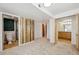 Basement area showcasing bathroom access with a shower and an additional vanity area at 1522 Utah St, Golden, CO 80401