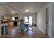 An eat-in kitchen area adjacent to the kitchen, providing a seamless flow for dining and entertaining at 701 Tucson, Aurora, CO 80011