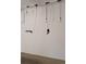View of the garage with a ceiling mounted storage system at 31058 Big Bear Dr, Evergreen, CO 80439