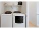 Convenient laundry room with modern washer and dryer at 5404 W 95Th Pl, Westminster, CO 80020
