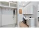 Functional mudroom with built-in storage and a desk area, perfect for organization at 5404 W 95Th Pl, Westminster, CO 80020