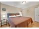 Comfortable bedroom with hardwood floors and ample natural light at 7266 S Birch St, Centennial, CO 80122