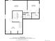 Basement layout exhibiting additional room, bedroom, and electrical room at 13812 W 64Th Pl, Arvada, CO 80004