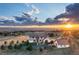 Stunning home with separate garage features a large lot and amazing sunset views at 8456 N Sundown Trl, Parker, CO 80134