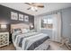 Cozy bedroom with calming colors, soft textures, natural light, and ample space for restful nights at 510 W Prestwick Way, Castle Rock, CO 80104